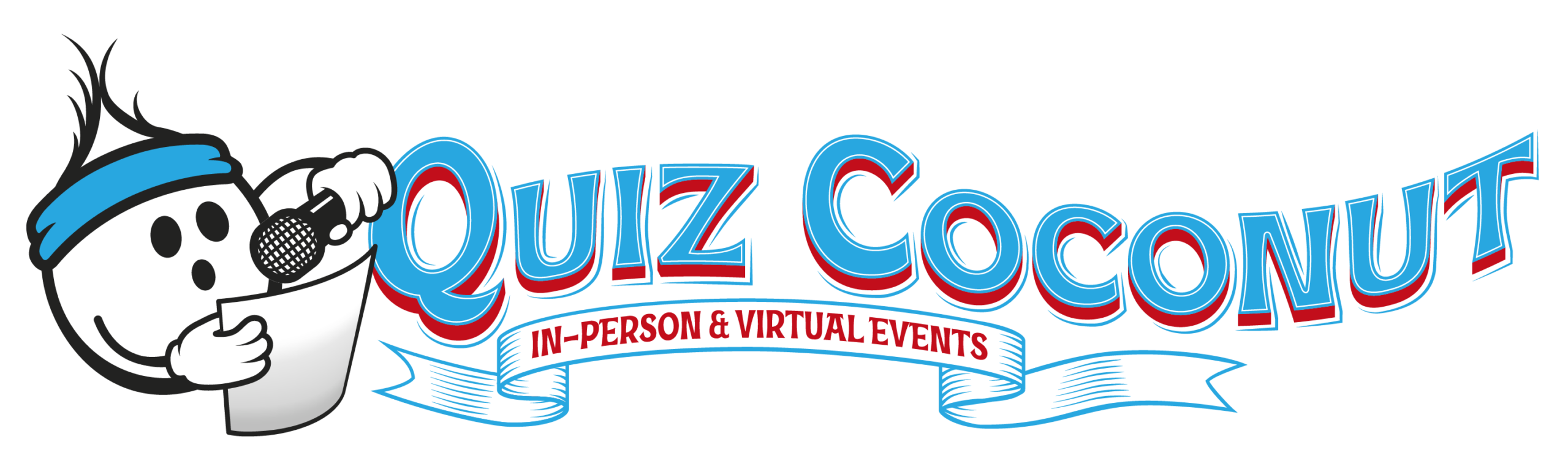 banner logo quiz coconut